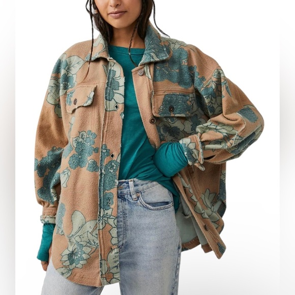 Free People printed Ruby Jacket - Picture 4 of 13